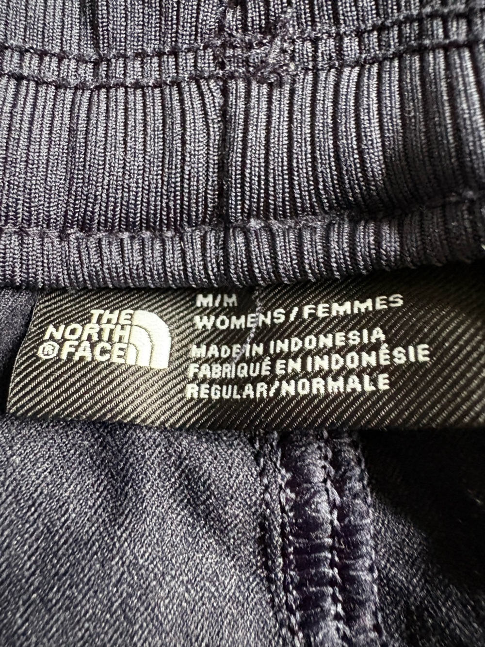 Women’s North Face Aphrodite Navy Drawstring Casual Capri Pants - Picture 5 of 8